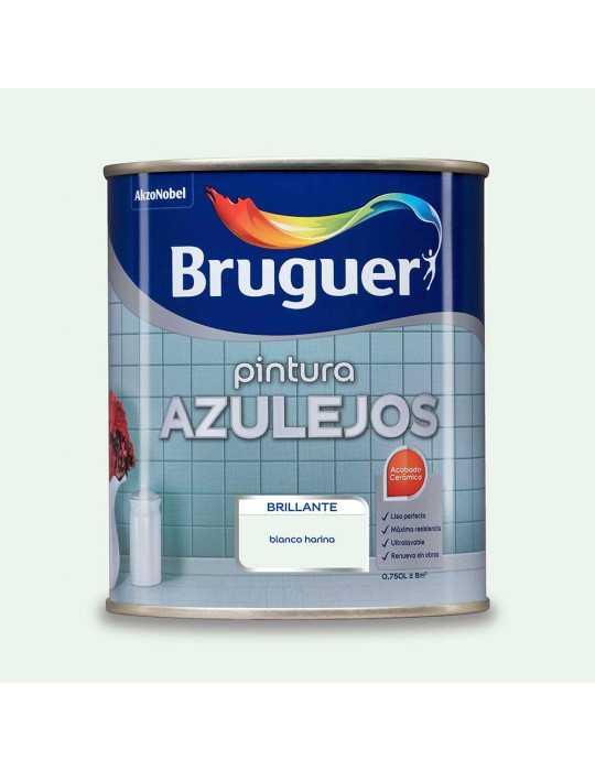 Pintura Azulejos Blanco Harina Brillante 750 ml BRUGUER