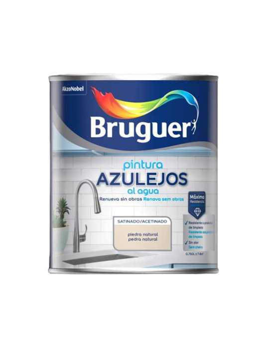 Pintura Azulejos al Agua Piedra Natural Satinado 750 ml BRUGUER