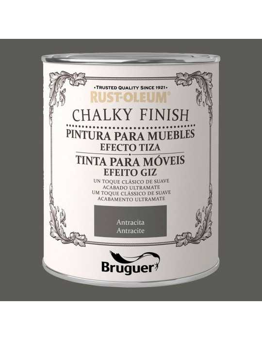 Rust-Oleum Chalky Finish Muebles Antracita 750 ml BRUGUER
