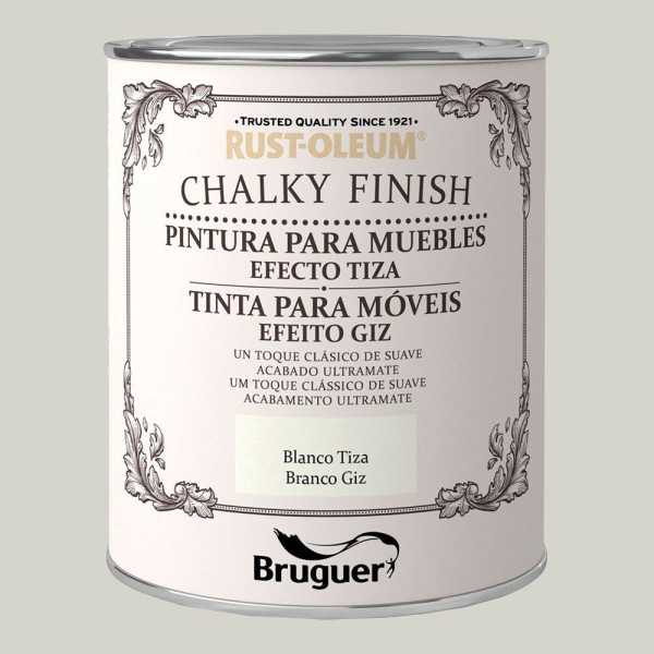 Rust-Oleum Chalky Finish Muebles Blanco Tiza 750 ml BRUGUER