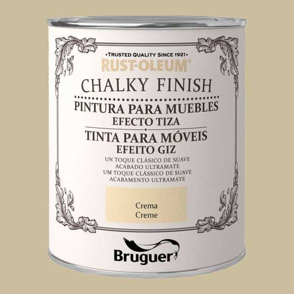 Rust-Oleum Chalky Finish Muebles Crema 750 ml BRUGUER