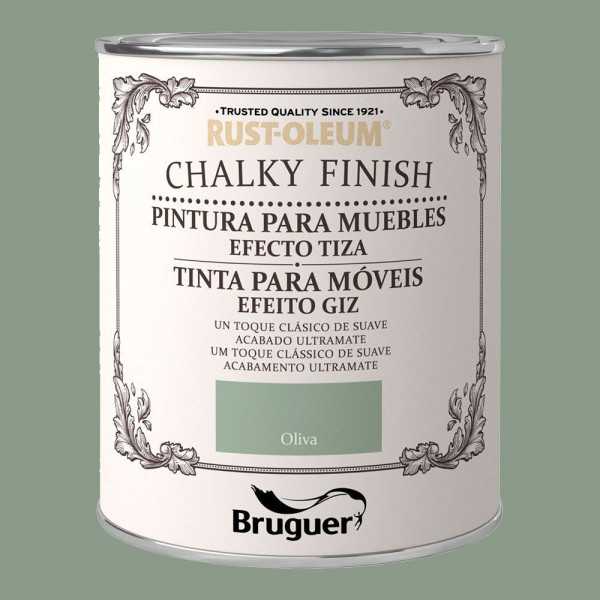 Rust-Oleum Chalky Finish Muebles Oliva 750 ml BRUGUER