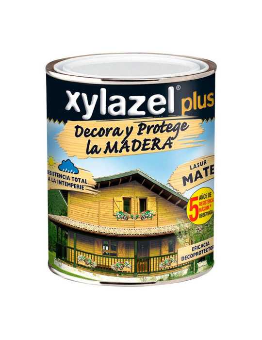 Protector Madera Plus Decora Nogal Mate 750 ml XYLAZEL