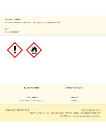 Protector Madera Plus Decora Pino Oregon Mate 750 ml XYLAZEL 2
