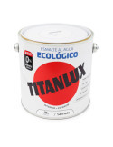 Esmalte Ecológico al Agua Blanco Satinado 2,5 L TITAN