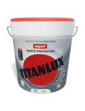 Pintura Plástica Vinílica Veova Interior Eco Lavable Export Blanco Mate 15 L TITAN