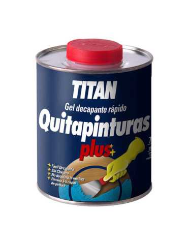 Gel Decapante Quitapinturas Plus 750 ml TITAN