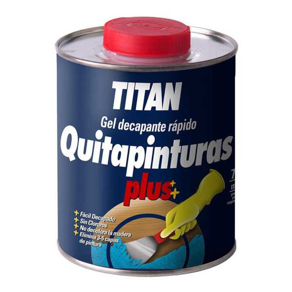 Gel Decapante Quitapinturas Plus 750 ml TITAN