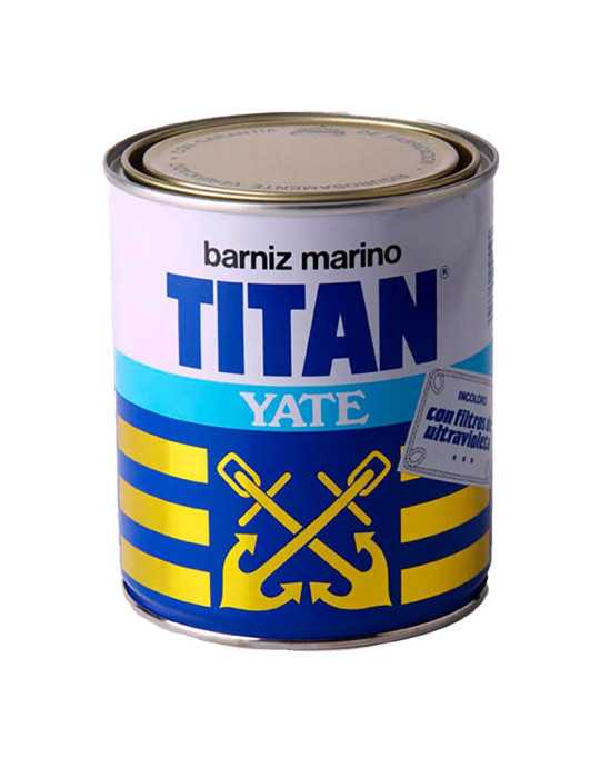 Barniz Alquídico Yate Incoloro Brillante 750 ml TITAN