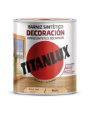 Barniz Sintético Decoración Incoloro Mate 4 L TITAN