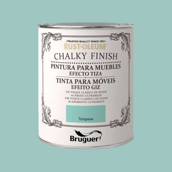 Rust-Oleum Chalky Finish Muebles Turquesa 750 ml BRUGUER