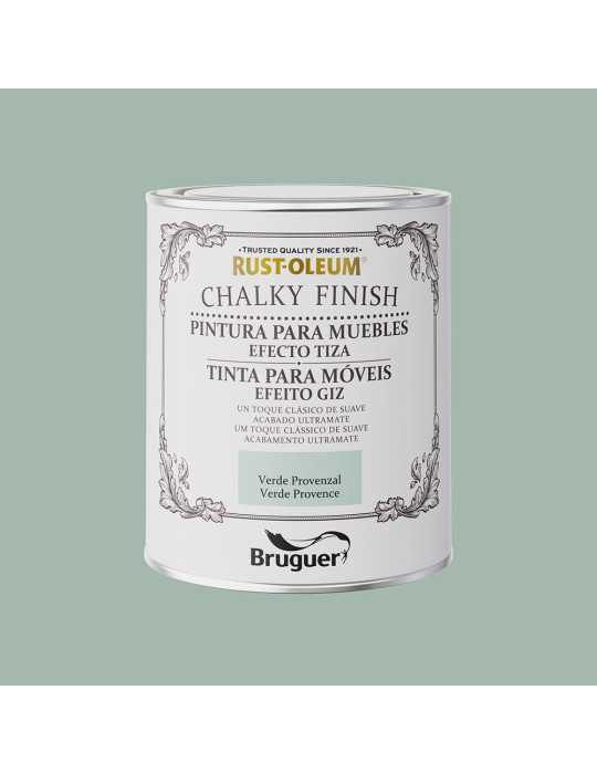Rust-Oleum Chalky Finish Muebles Verde Provenzal 750 ml BRUGUER