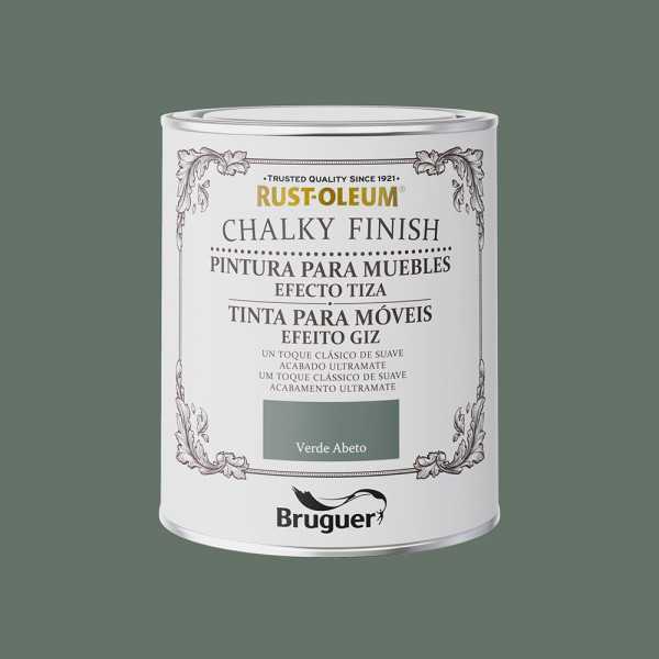 Rust-Oleum Chalky Finish Muebles Verde Abeto 750 ml BRUGUER