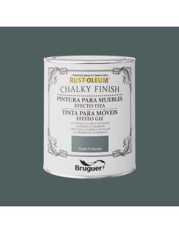 Rust-Oleum Chalky Finish Muebles Verde Profundo 750 ml BRUGUER