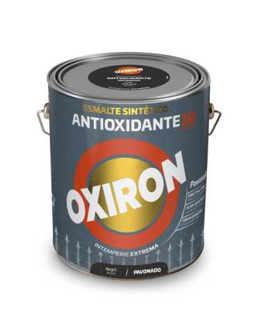 Esmalte Sintético Metálico Antioxidante Negro Pavonado 750 ml OXIRON