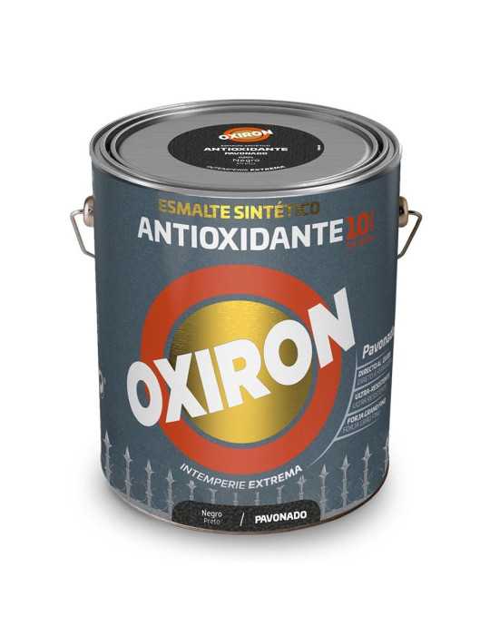Esmalte Sintético Metálico Antioxidante Negro Pavonado 750 ml OXIRON