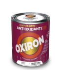 Esmalte Sintético Metálico Antioxidante Blanco Liso Brillante 750 ml OXIRON