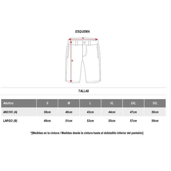 Bermuda Armour Negra T.2XL ROLY