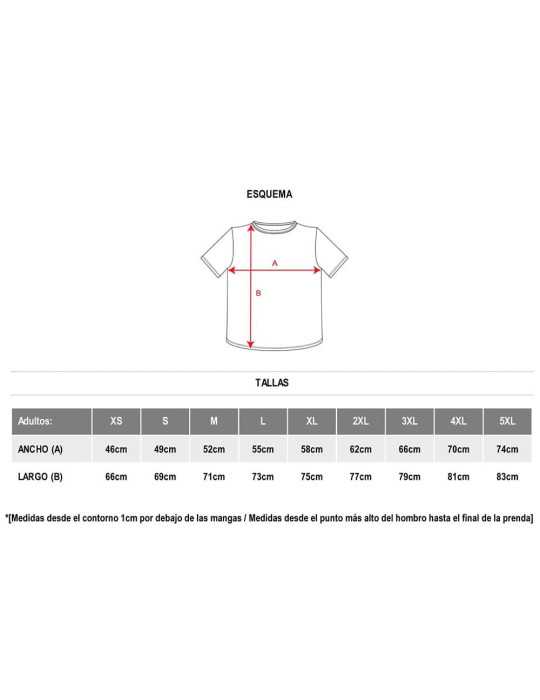 Lote de 5 Unidades Camiseta Beagle Verde Oasis T.2XL ROLY