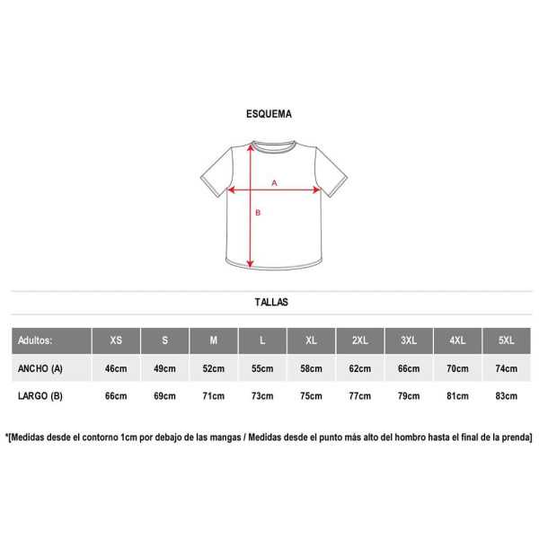 Lote de 5 Unidades Camiseta Stafford Amarilla T.l ROLY