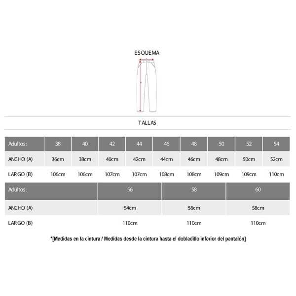 Lote de 10 Unidades Pantalón Laboral Protect Negro T-48 ROLY
