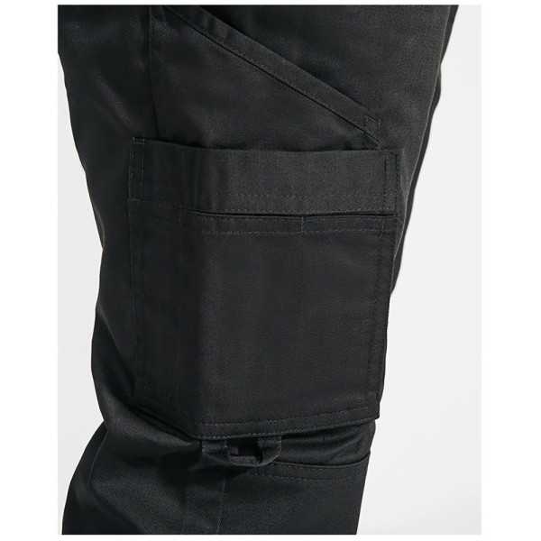 Lote de 10 Unidades Pantalón Laboral Protect Negro T-50 ROLY