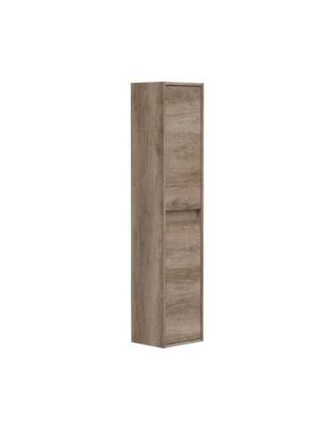 Columna Baño Suspendida, 2 Puertas, Marrón Nordik FORÉS/ARKIT