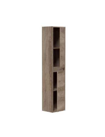Columna Baño Suspendida, 2 Puertas, Marrón Nordik FORÉS/ARKIT 2