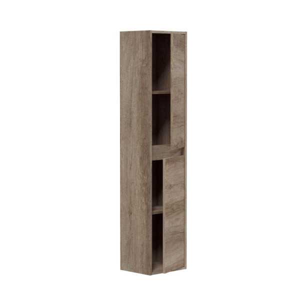 Columna Baño Suspendida, 2 Puertas, Marrón Nordik FORÉS/ARKIT