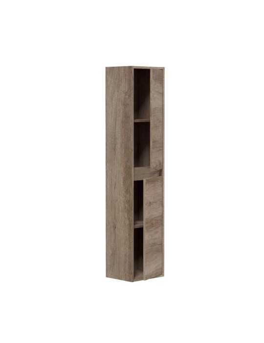Columna Baño Suspendida, 2 Puertas, Marrón Nordik FORÉS/ARKIT