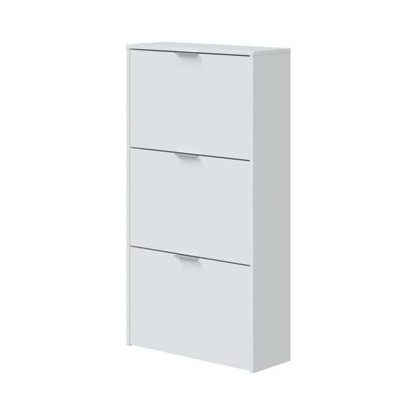 Zapatero 3 Puertas Abatibles Blanco Brillo FORÉS/ARKIT