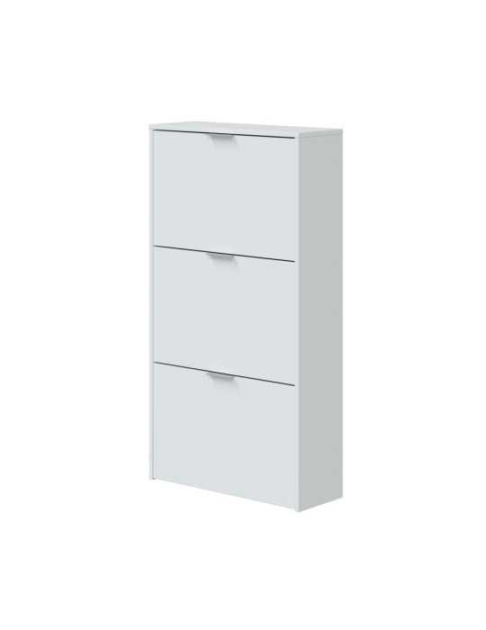 Zapatero 3 Puertas Abatibles Blanco Brillo FORÉS/ARKIT