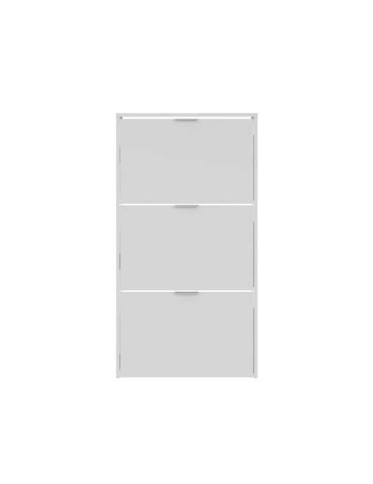 Zapatero 3 Puertas Abatibles Blanco Brillo FORÉS/ARKIT