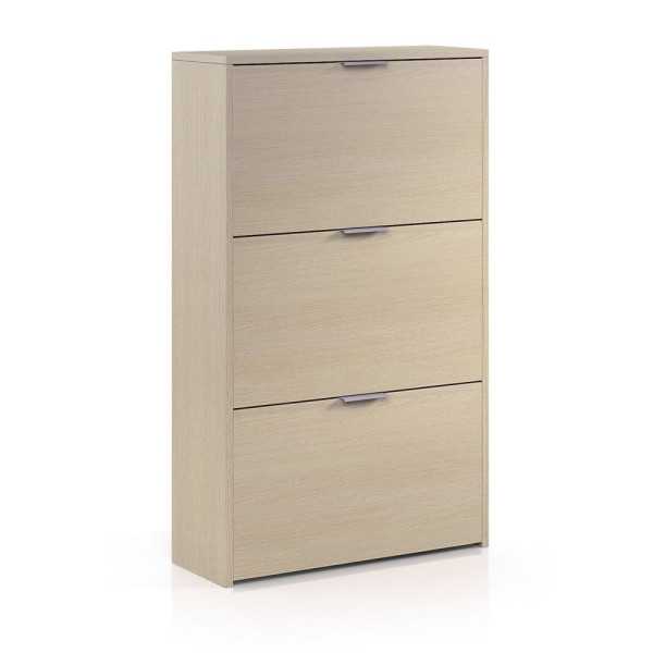 Zapatero 3 Puertas Abatibles Roble FORÉS/ARKIT
