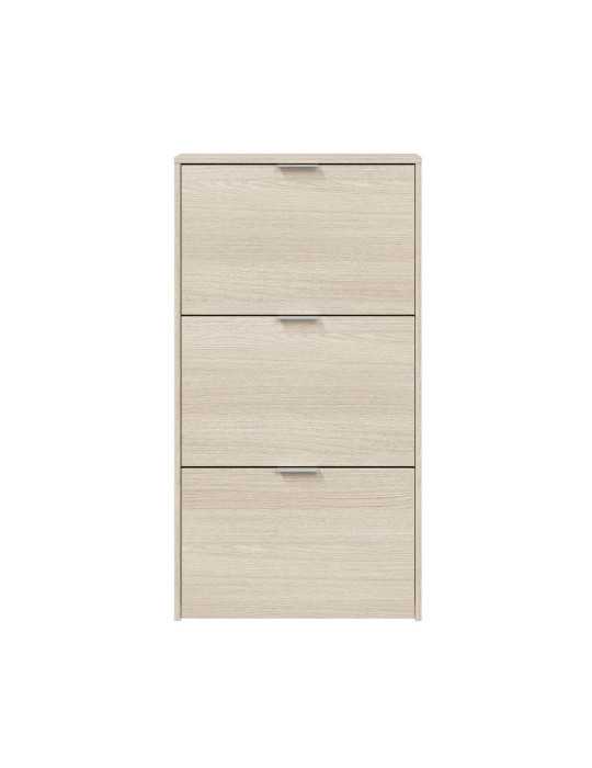 Zapatero 3 Puertas Abatibles Roble FORÉS/ARKIT