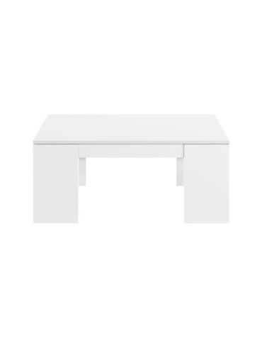 Mesa Centro Elevable, Blanco Brillo FORÉS/ARKIT