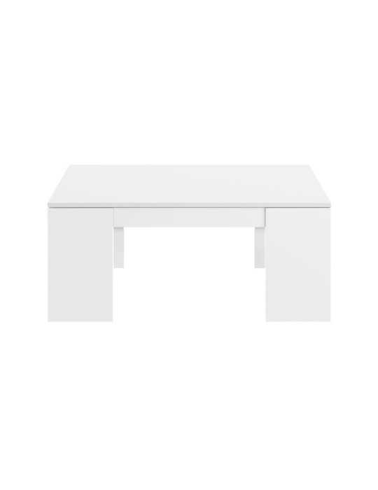 Mesa Centro Elevable, Blanco Brillo FORÉS/ARKIT