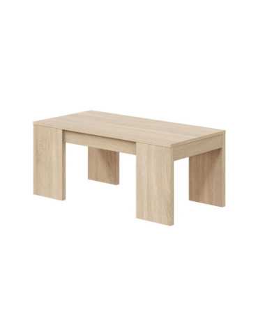 Mesa Centro Elevable, Roble FORÉS/ARKIT