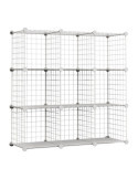 Estantería Modular Metálica Titan C9 Blanco NEWLUX