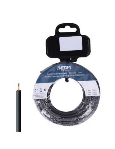 Carrete Cablecillo H07Z1-K 4,00 mm² Negro, 20 m EDM