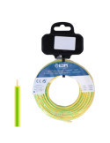 Carrete Cablecillo H07Z1-K 4,00 mm² Bicolor, 20 m EDM