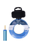 Carrete Cablecillo H07Z1-K 6,00 mm² Azul, 20 m EDM