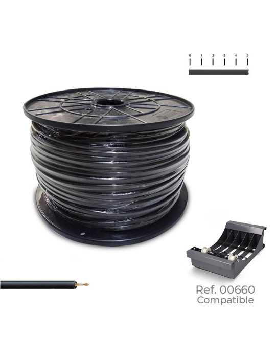 Cablecillo H07Z1-K 2,50 mm² Negro, 400 m. ( Bobina Mediana ) SEDILES