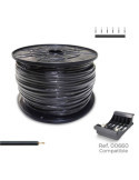 Cablecillo H07Z1-K 1,50 mm² Negro, 500 m. ( Bobina Mediana ) SEDILES