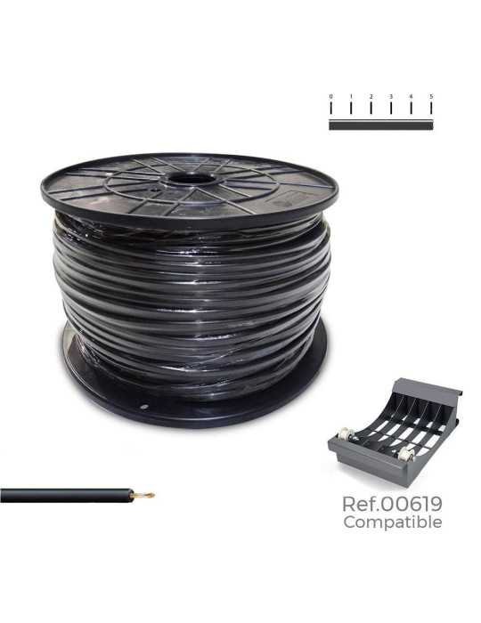 Cablecillo H07V-K 1,50 mm² NEGRO,1000 m. (Bobina Grande) SEDILES