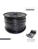 Cablecillo H07V-K 1,50 mm² NEGRO,1000 m. (Bobina Grande) SEDILES