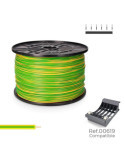 Cablecillo H05V-K 1,50 mm² Bicolor, 1000 m. (Bobina Grande) SEDILES