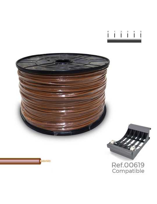 Cablecillo H05V-K 1,50 mm² MARRÓN,1000 m. (Bobina Grande) SEDILES