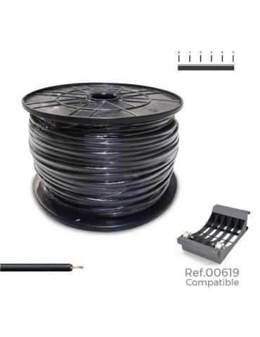 Cablecillo H07V-K 2,50 mm² Negro, 800 m. (Bobina Grande) SEDILES