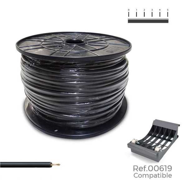 Cablecillo H07V-K 2,50 mm² Negro, 800 m. (Bobina Grande) SEDILES